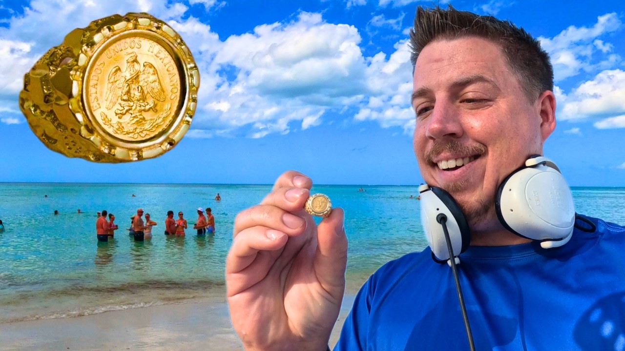 A GREAT Day of Beach Metal Detecting!