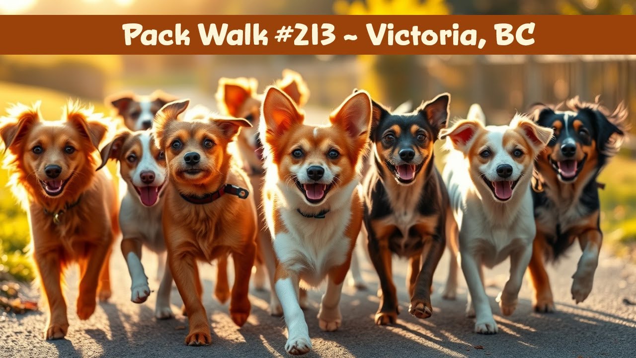 Dog Lovers Spring Into Action - Pack Walk #213 - K-9 Super Heroes Dog Whispeing