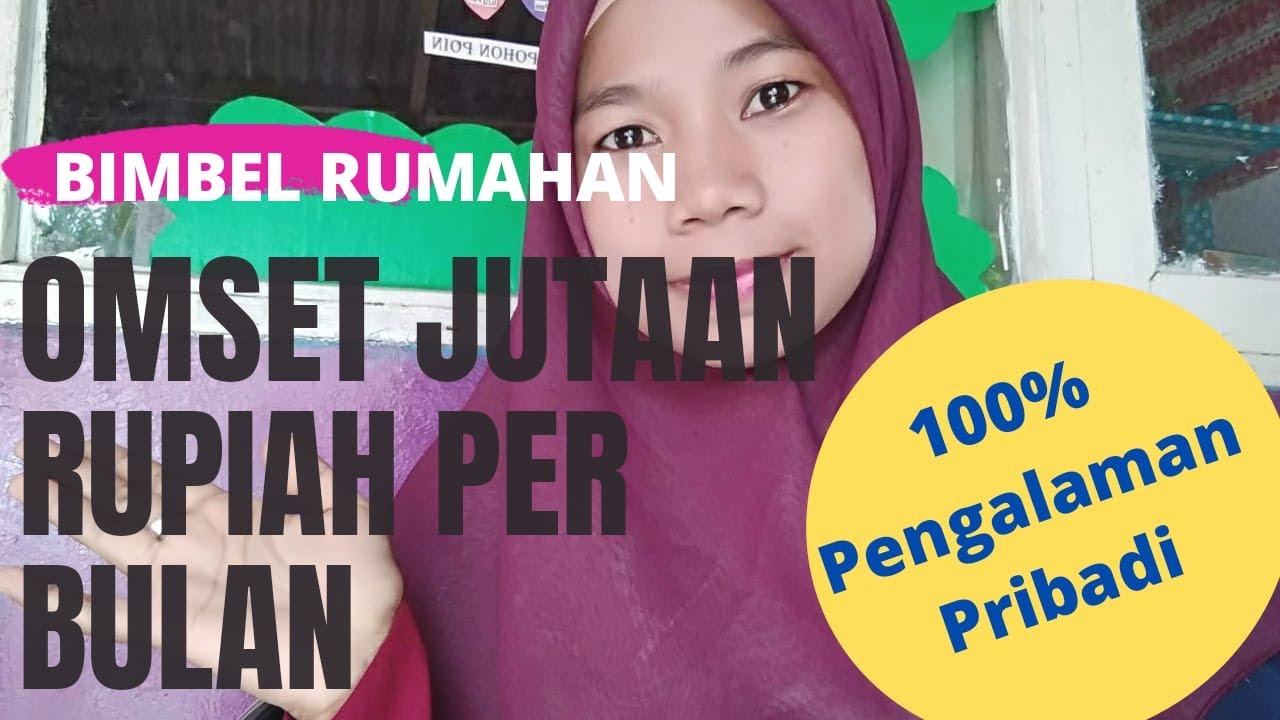 BISNIS BIMBEL RUMAHAN OMSET JUTAAN RUPIAH PER BULAN