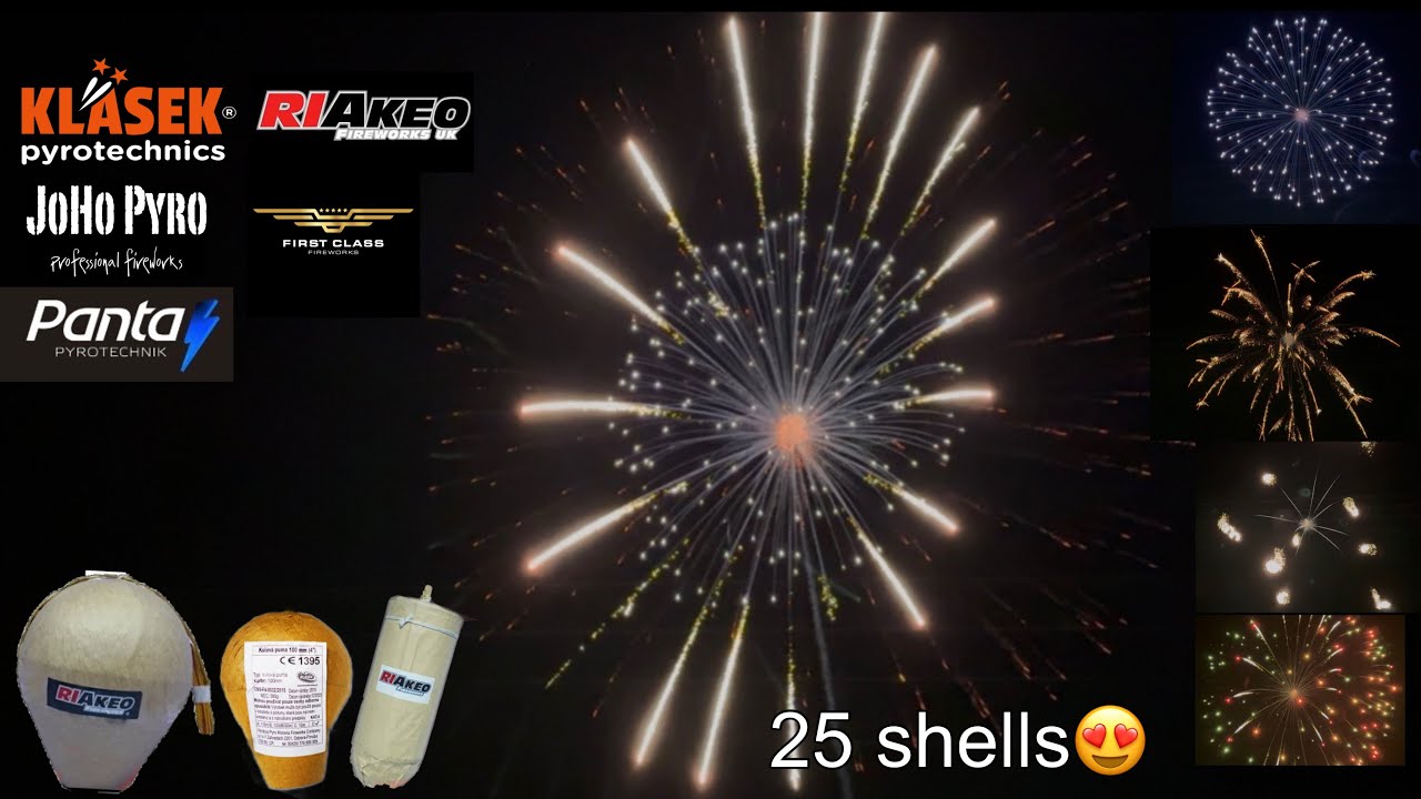 🧅3-6” shell compilation | Riakeo, Klasek… | Pyrofest 2025💥 4K