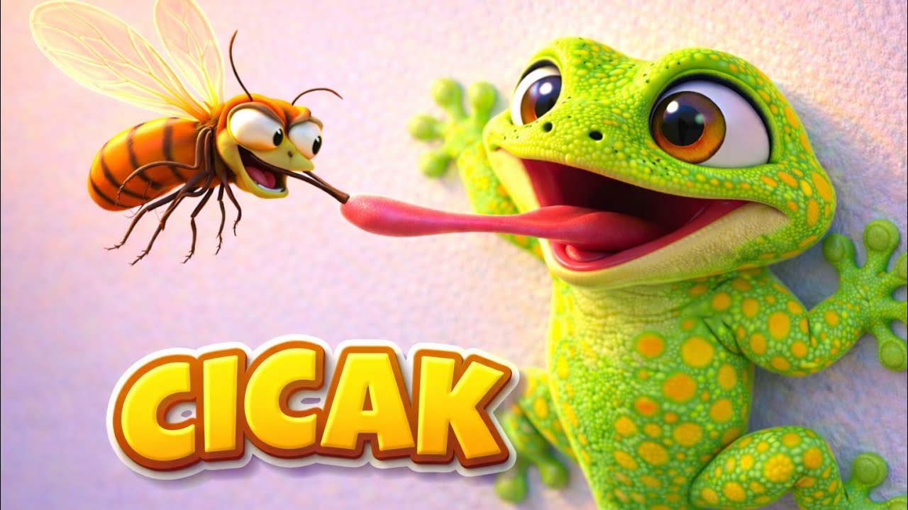 Cicak-cicak di Dinding🦎 - Lagu Anak Indonesia Populer | Balita TK PAUD