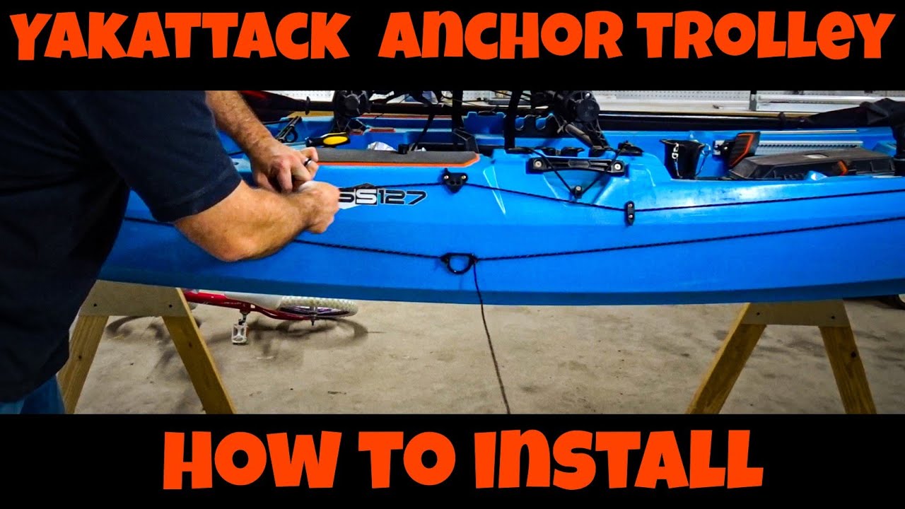How to install Yakattack anchor trolley on a Bonafide SS127