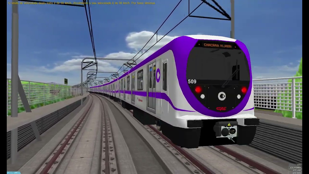 Linha 5 lilás jogo