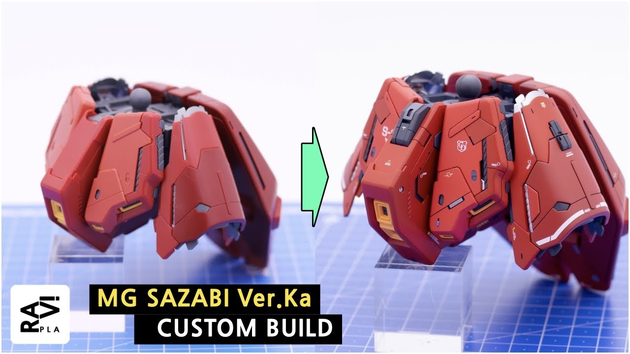 Gunpla Custom Build / SAZABI Ver.Ka WAIST Part