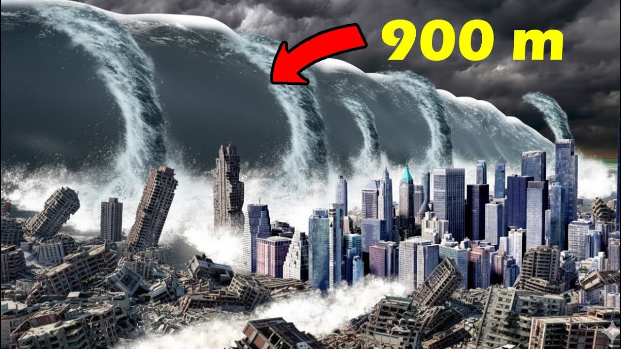 🌊 Terrifying Monster Waves: Largest Tsunamis That Shook Earth | 3D Comparison 🌊