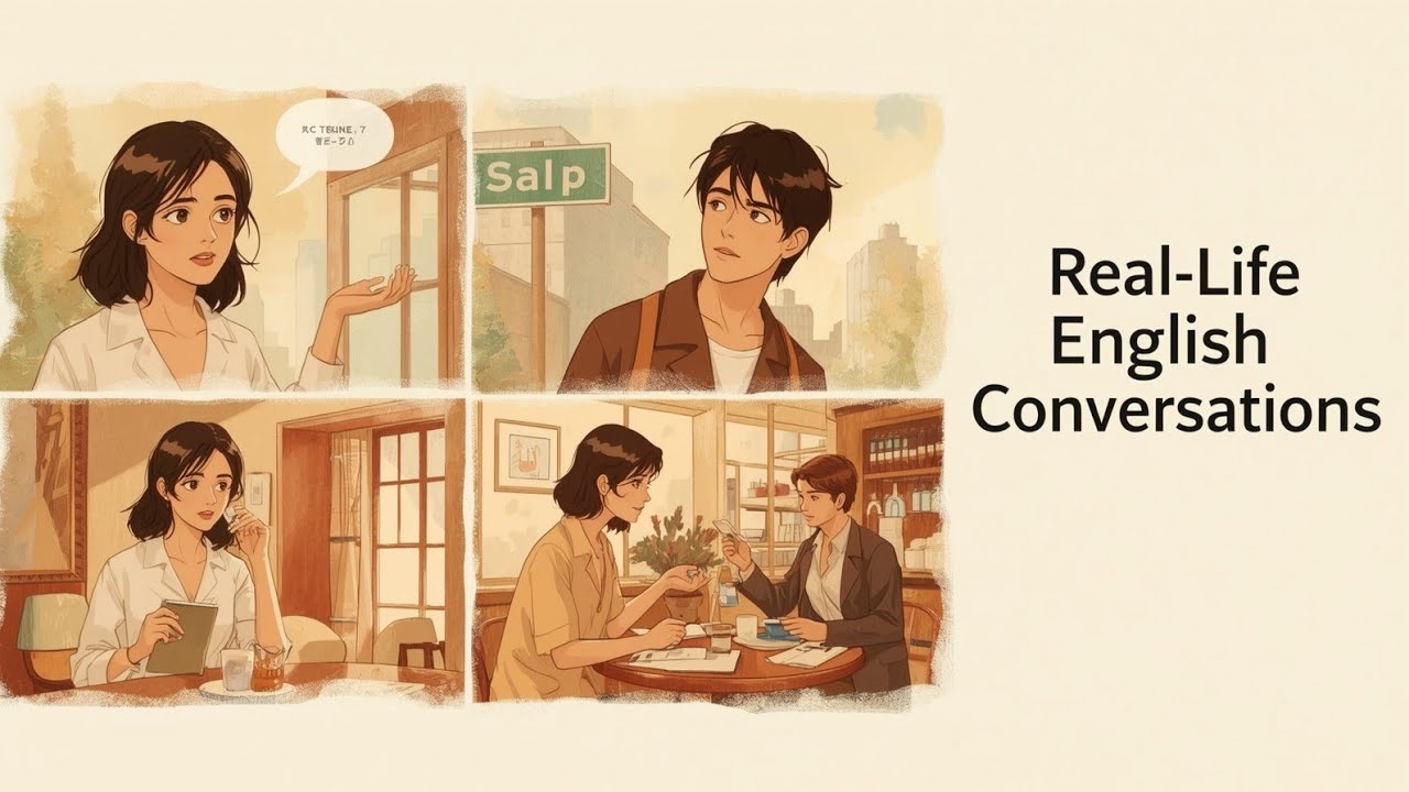 Learn Real-Life English Conversations for Beginners (A1–A2)
