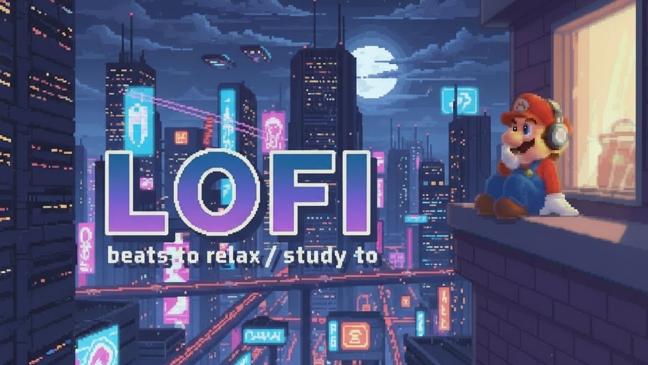 Chill Nintendo Video Game Music - Sleepy Lo-fi for Relaxing and Studying 🕹️ - Music Livestream