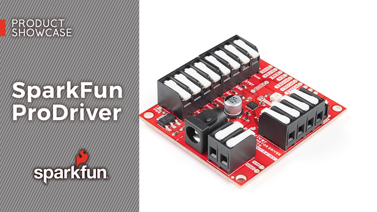 Демонстрация продукта: SparkFun ProDriver