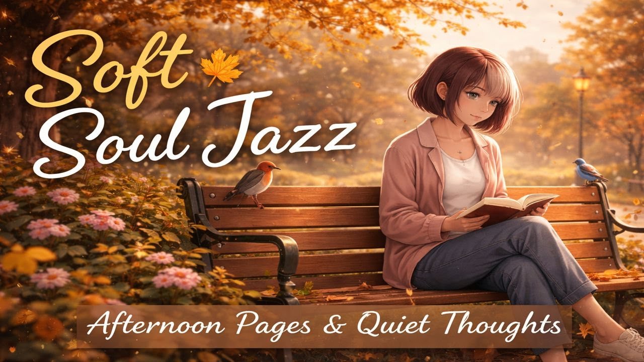 Soft Soul Jazz 🍂 Afternoon Pages & Quiet Thoughts | Relax, Read, Chill//Douceur et soul jazz