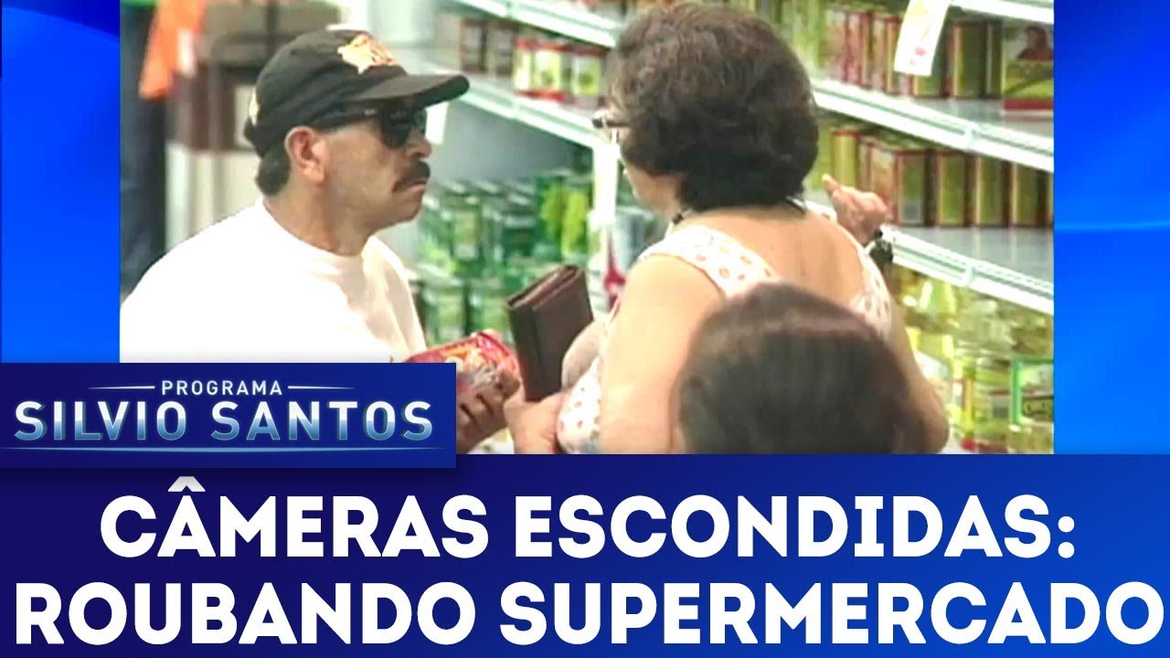 Roubando Supermercado | Câmeras Escondidas (22/04/18)