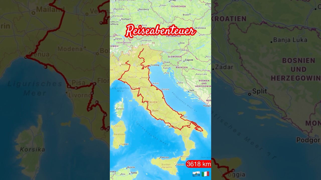 Roadtrip durch Italien 🇮🇹 🍕#italytravel #roadtrip #wohnmobilreisen #reisen #travelvlog #vanlife
