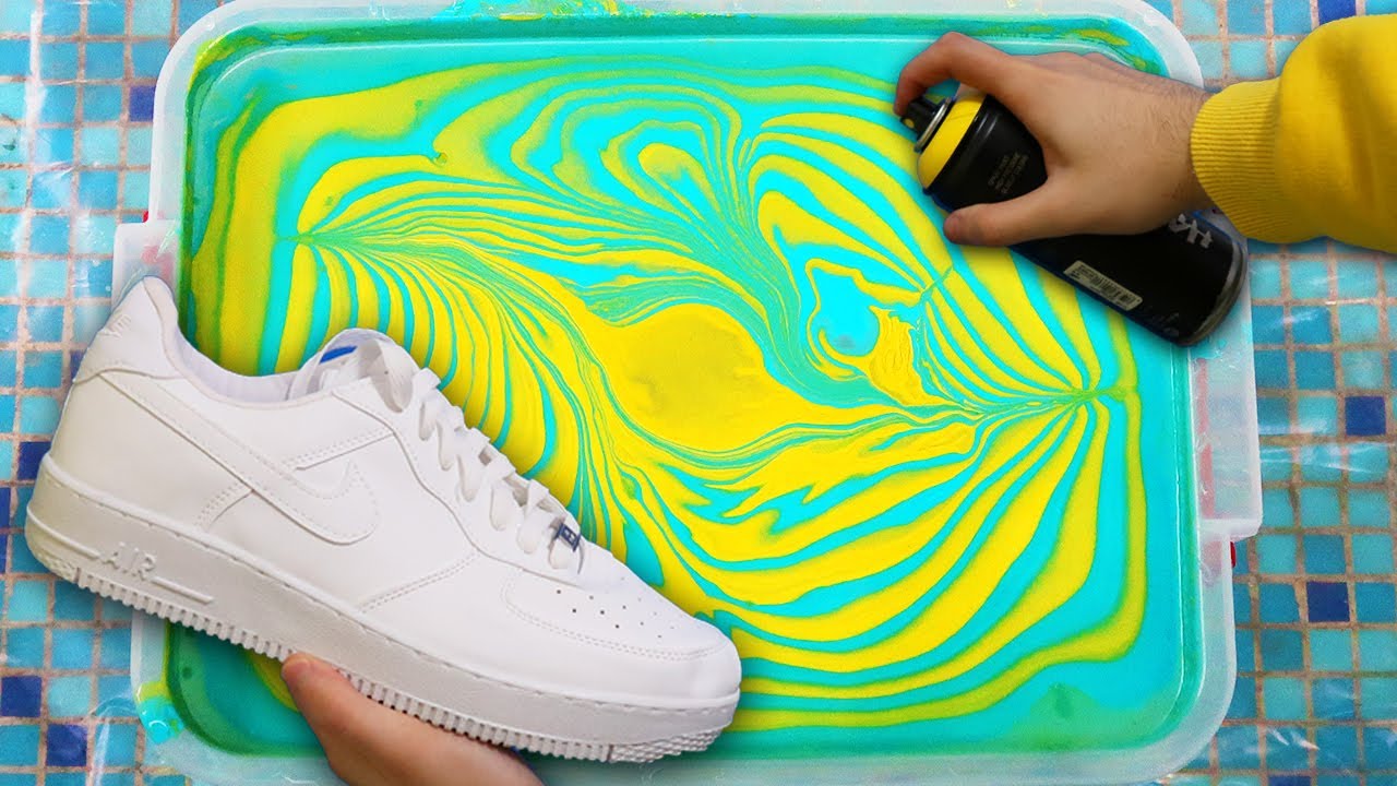 HYDRO Dipping AIR Force 1's