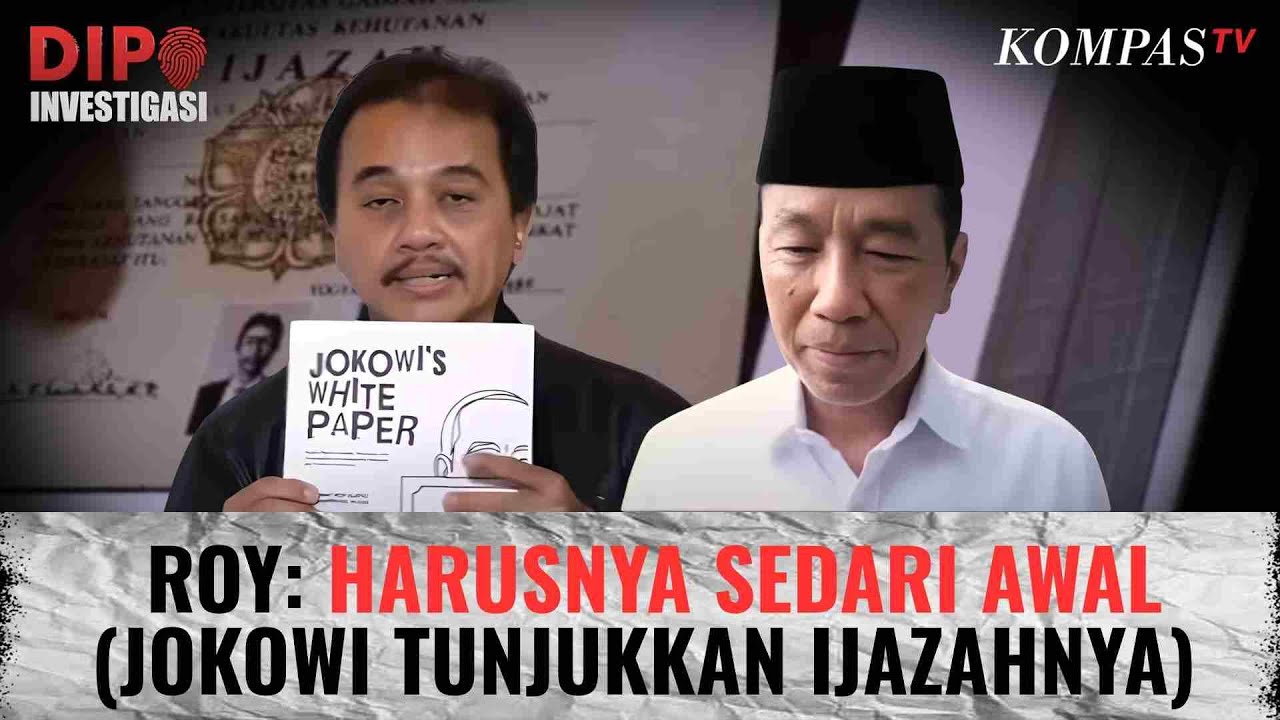 Roy Suryo CS Ungkap Kejanggalan Ijazah dalam Buku Jokowi's White Paper, UGM Tak Bersedia Terlibat