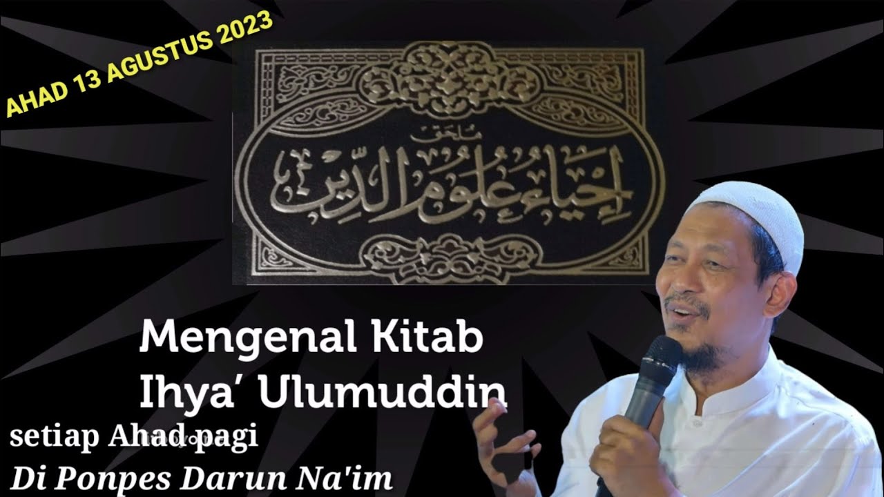 NGAJI KITAB IHYA' ULUMUDDIN DI MASJID DARUL AHBAB - BERSAMA KH AHMAD ASNAWI KUDUS