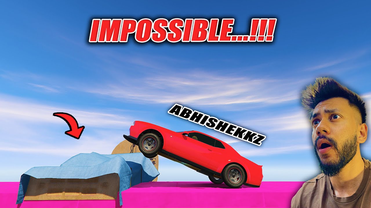 99.999% NOOBS GOT STUCK IN THIS HARD PARKOUR @abhishekkzlive  | GTA 5 PARKOUR RACE