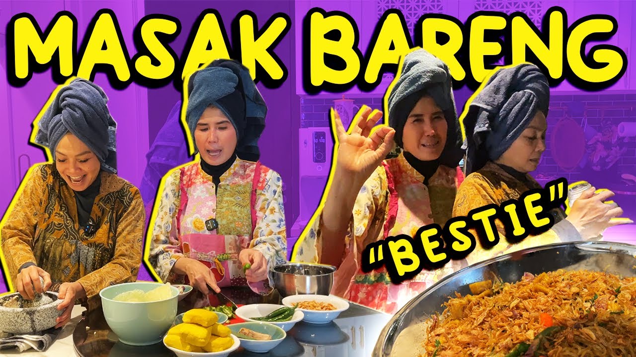 KACAU! MAMA RIETA & NICKY ASTRIA DUET MASAK SOUN !! BAGI RESEP GRATIS..