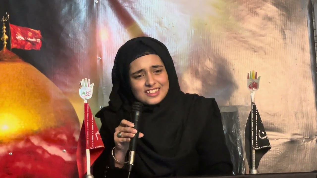 Majlis E Aza Basilsla E Shahadat E Pak Bibi Syeda Fatima Zahra jjh#Viral#ViralVideo2025
