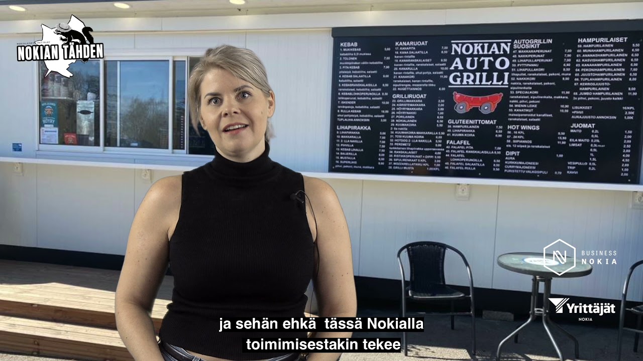 Nokian tähden: Nokian Autogrilli - Kaisa Aydin