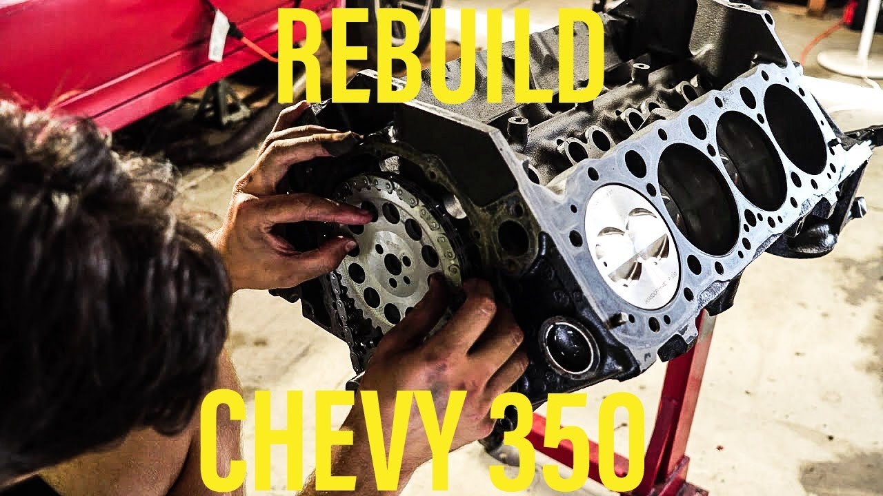 Rebuilding A Vortec Small Block Chevy 350 In 6 Minutes