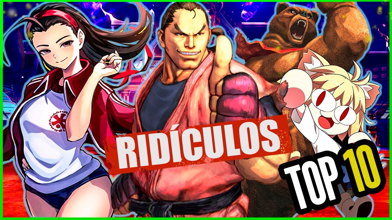 Los 10 Personajes De BROMA Más PODEROSOS de los Juegos de Pelea
