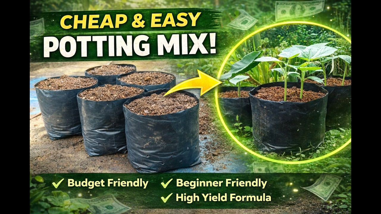 How to Make the Perfect Potting Mix for Grow Bags
