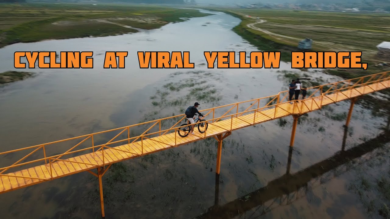 Viral Yellow Bridge, Pame | Drone footage