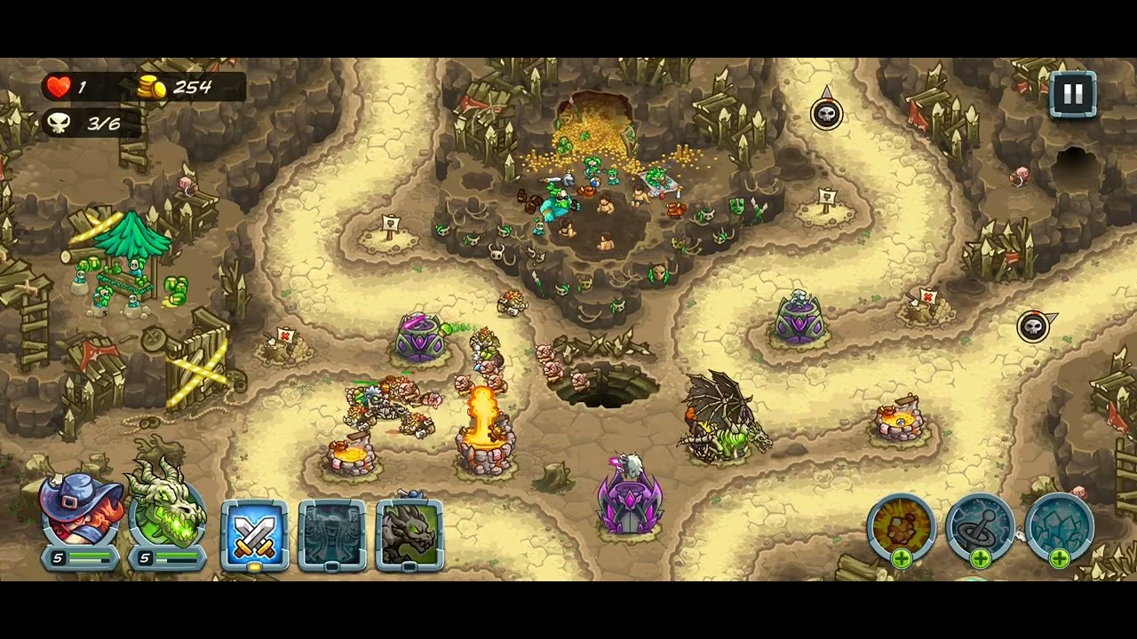 Kingdom rush alliance 6. The wild beast den heroic challenge 