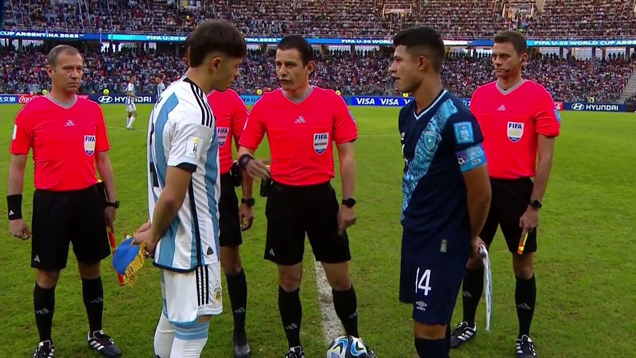 Formaciones - Argentina vs Guatemala - Copa del Mundo Sub-20 Argentina 2023