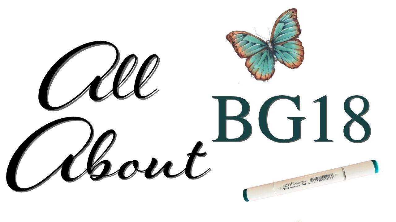 All About Copic Marker BG18 | Violeta-Ink.com