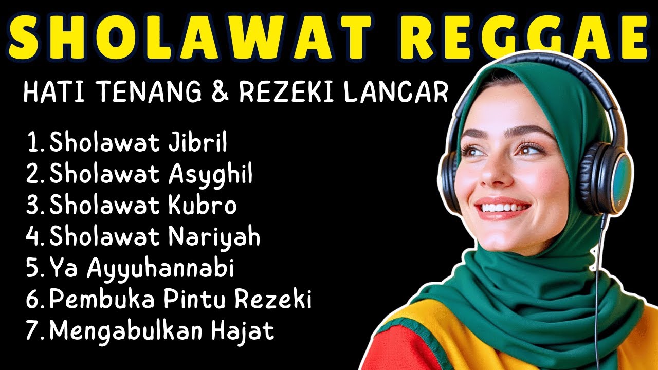 SHOLAWAT REGGAE PALING ASIK! Irama Damai yang Bikin Hati Nyaman & Rezeki Lancar
