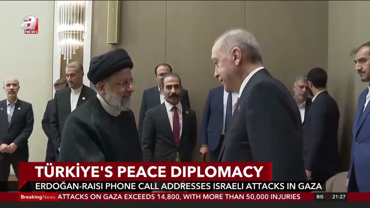 Phone Call Between Erdoğan and Raisi about Israeli Massacres Gaza: What You Need to Know