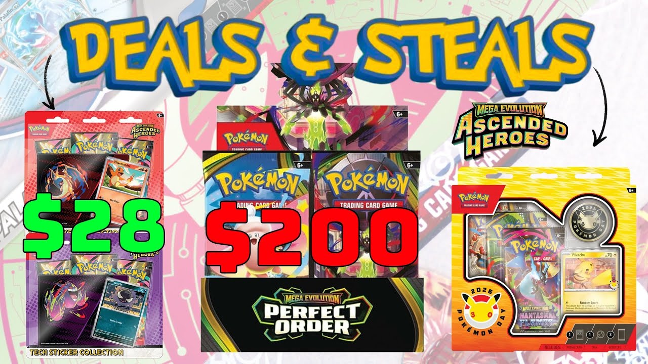 Pokemon Card Deals & Steals (Jan 28-29)
