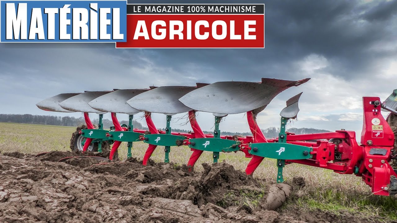 Prise en main de la charrue 2500S I-Plough de Kverneland by Matériel Agricole