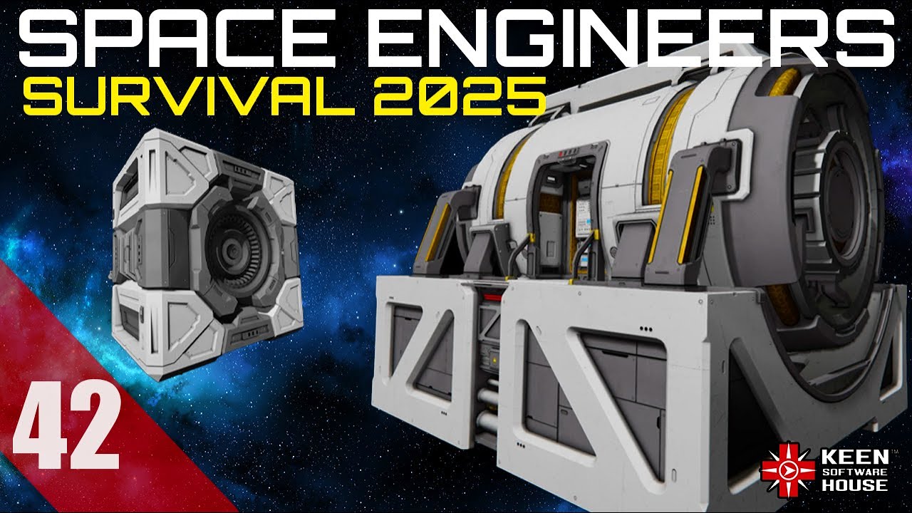 Выживание в Space Engineers (Эпизод 42) | Получил в подарок прототип прыжкового двигателя! [2026]