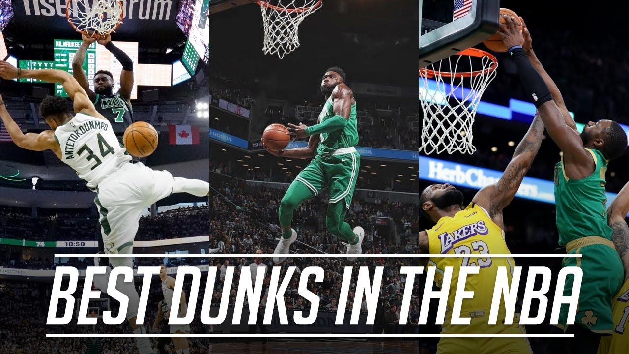 Jaylen Brown's best dunks in the NBA (2016-2020)
