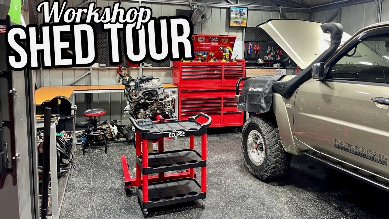 My DREAM Workshop! Full Shed Tour & Tool Walkthrough