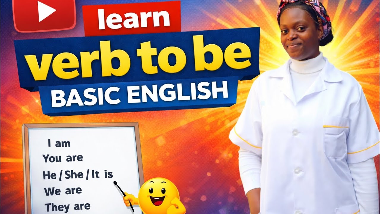 Basic English: Verb To Be grammar 
