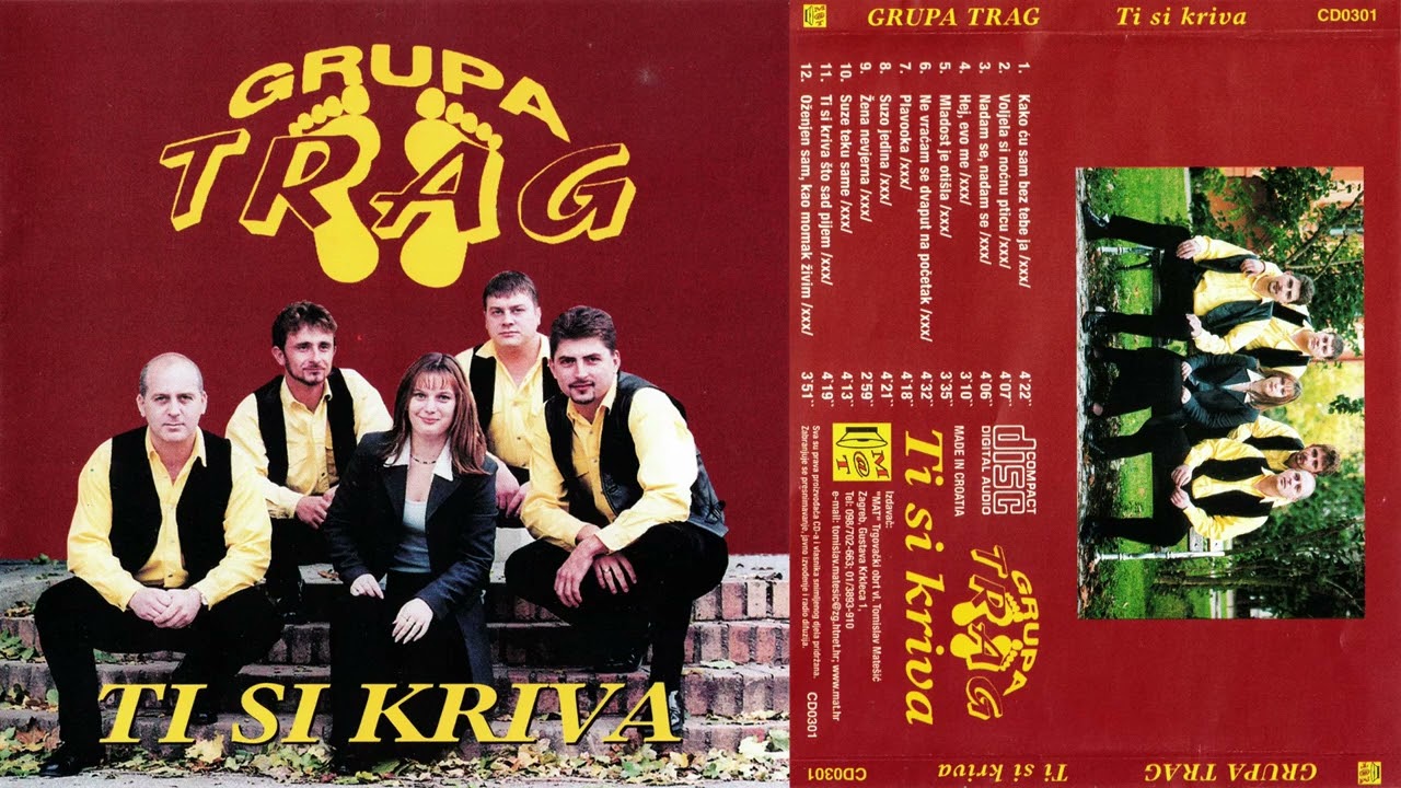 Grupa Trag - Ne vraćam se dvaput na početak