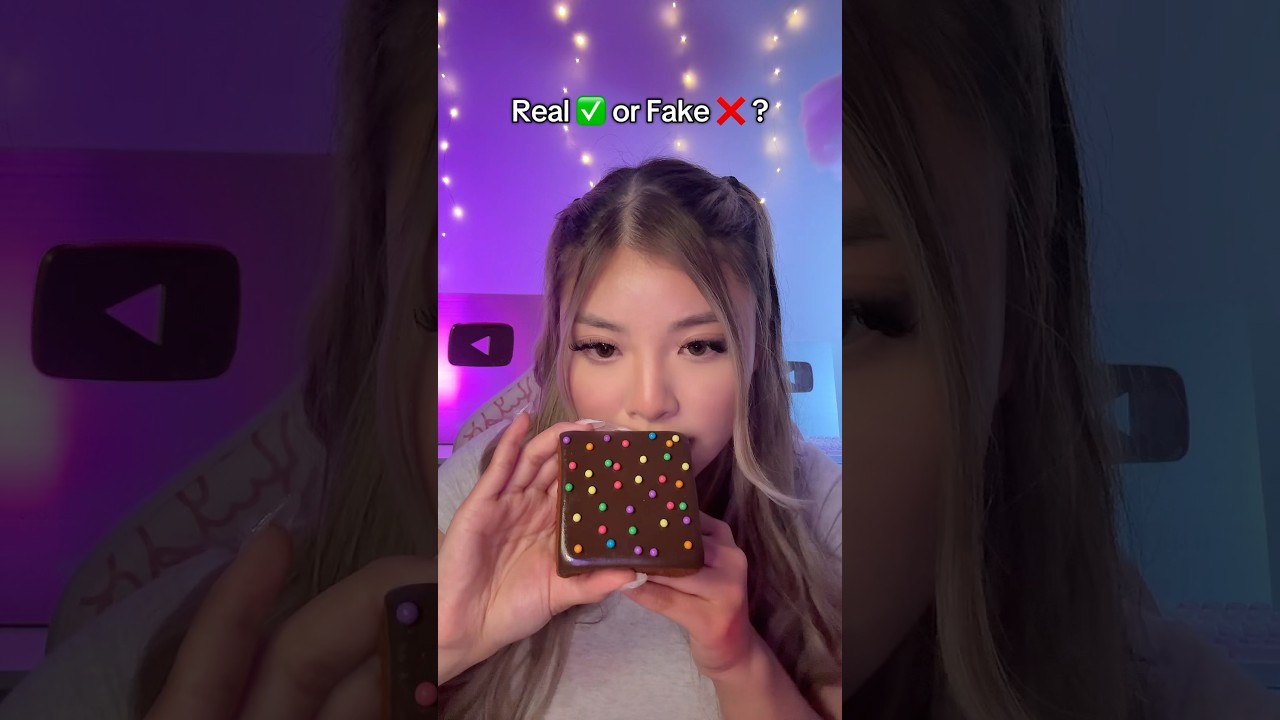 Real✅ or Fake❌? #asmr