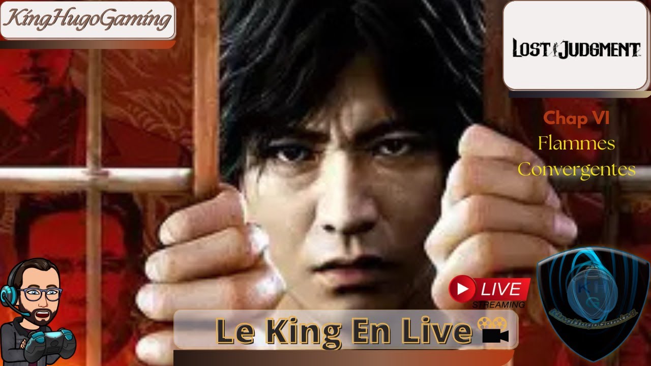 [FR] Lost Judgment Epi n&deg;6 Chap VI Flammes Convergentes en Direct sur Youtube et Twitch 🎥🎮