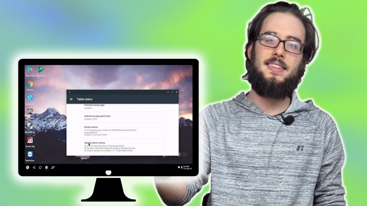 Build an Android Desktop