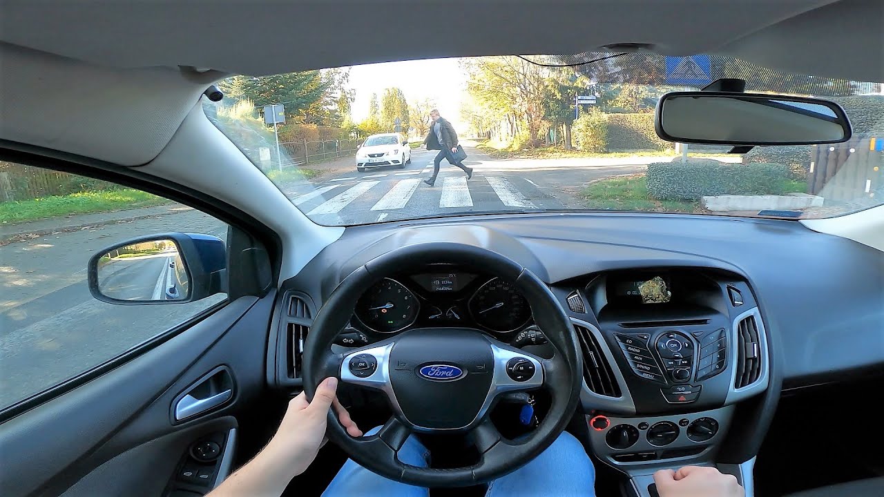 Ford Focus III 1.6 Duratec Ti-VCT 105HP (2014) POV Test Drive & Acceleration 0-100 | 4K #159