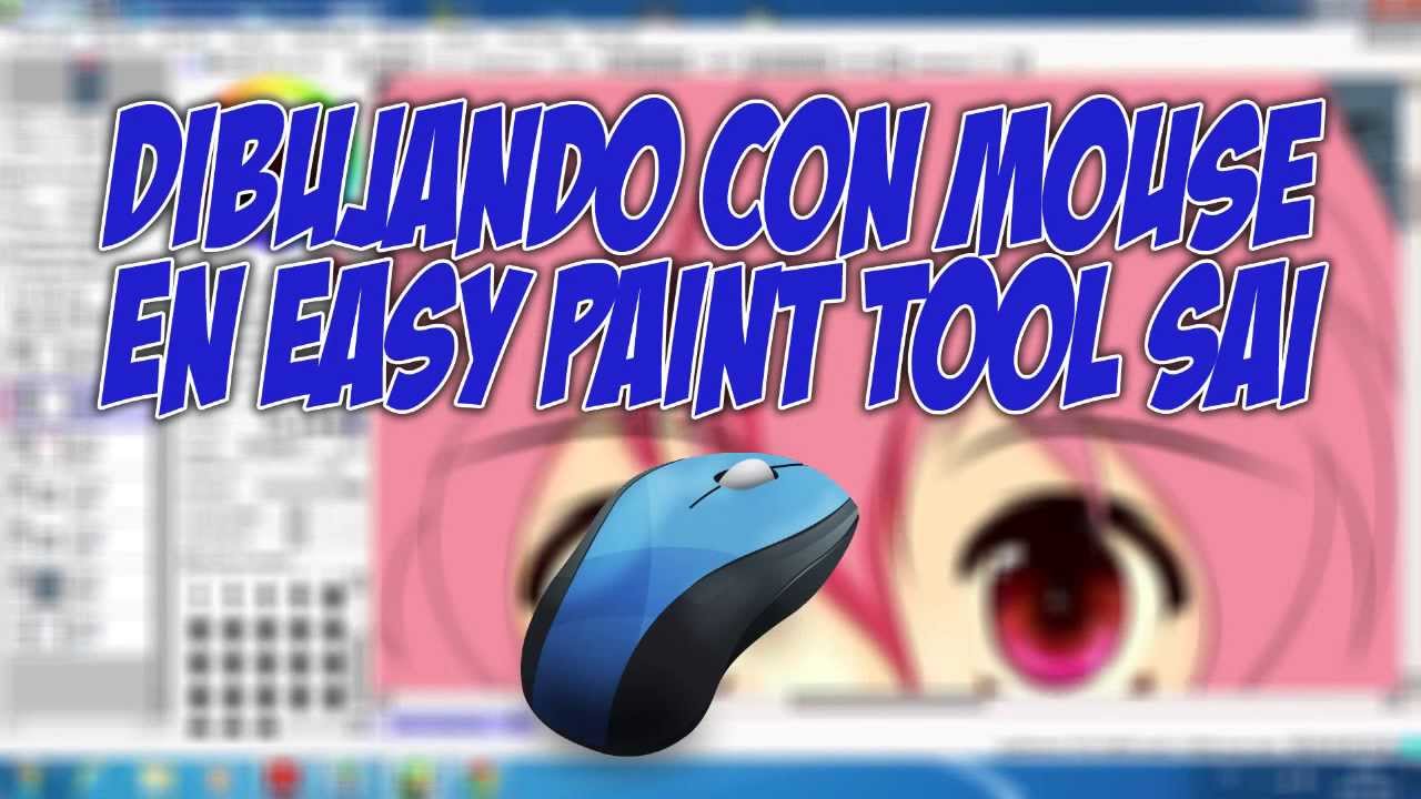 Cómo dibujar con mouse en SAI por Shukei