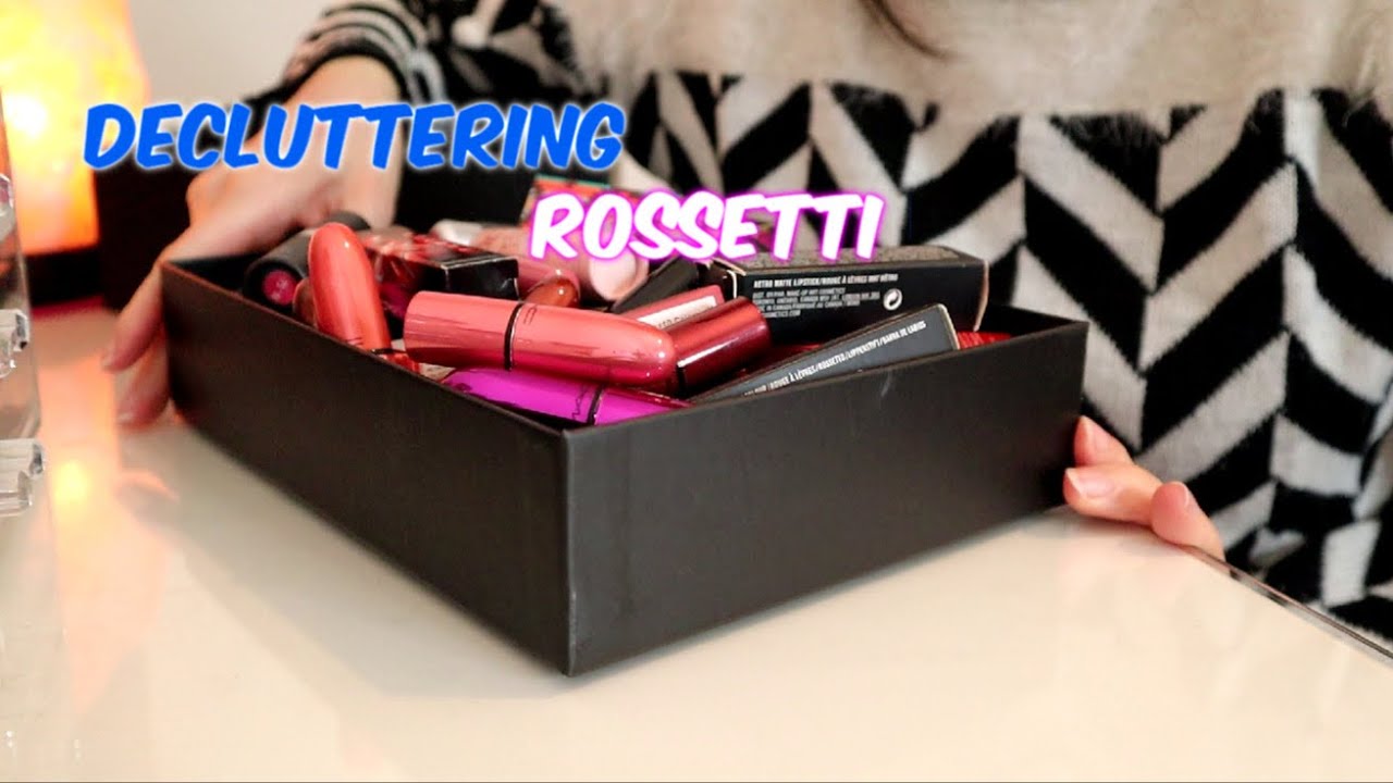 DECLUTTERING SPIETATO DEI MIEI ROSSETTI • Addio a 51 Rossetti | chiore83