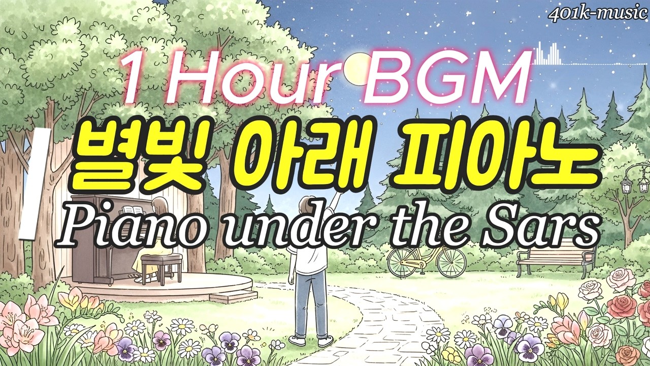 [Playlist] 감성 카페 플레이리스트 | 클래식 음악 BGM - 별빛 아래에서 듣는 피아노 음악, Piano music under the Stars