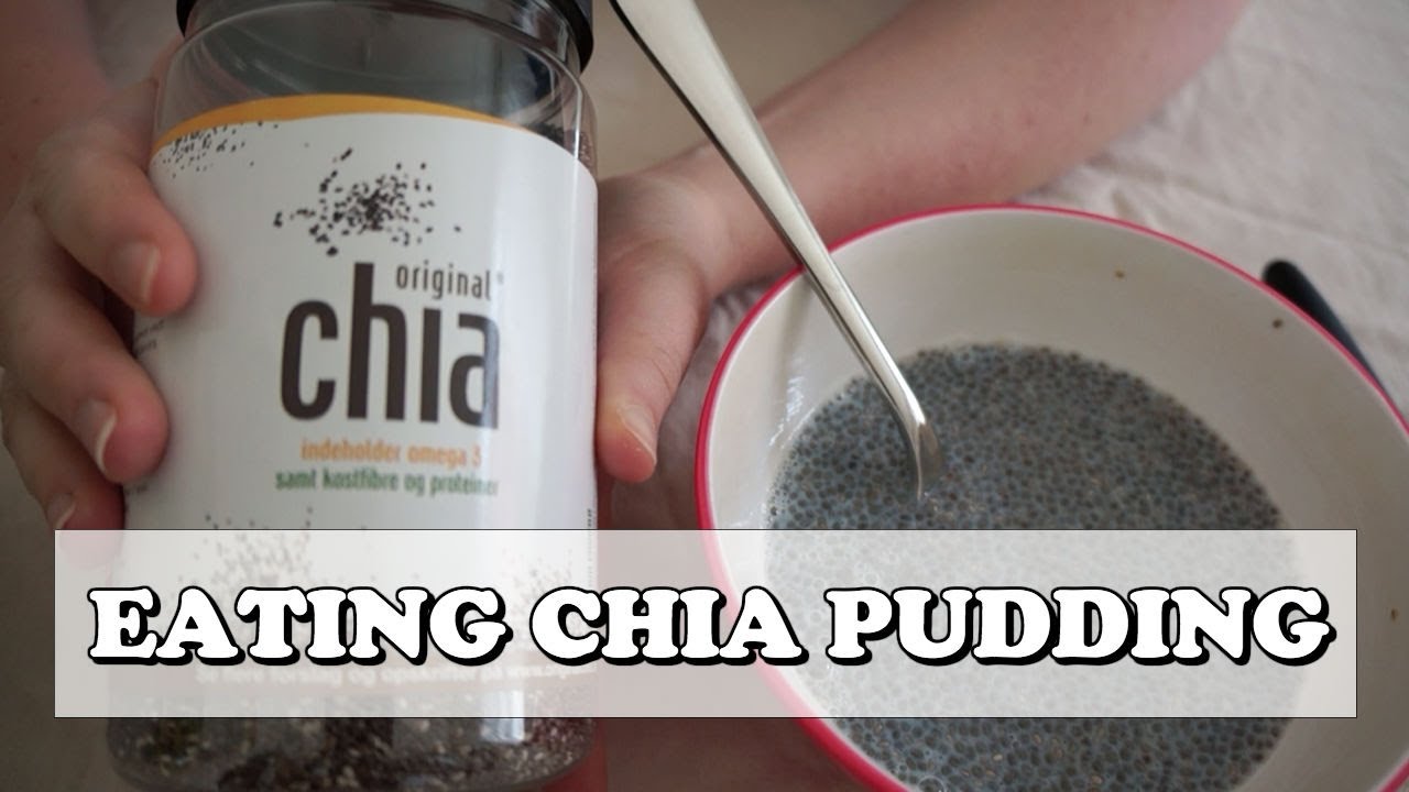 ASMR // Eating Chia Pudding & Soft Whisper