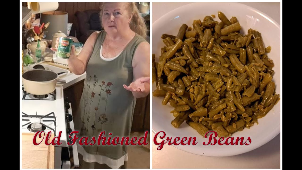 Quick And Easy Old Fashioned Green Beans.