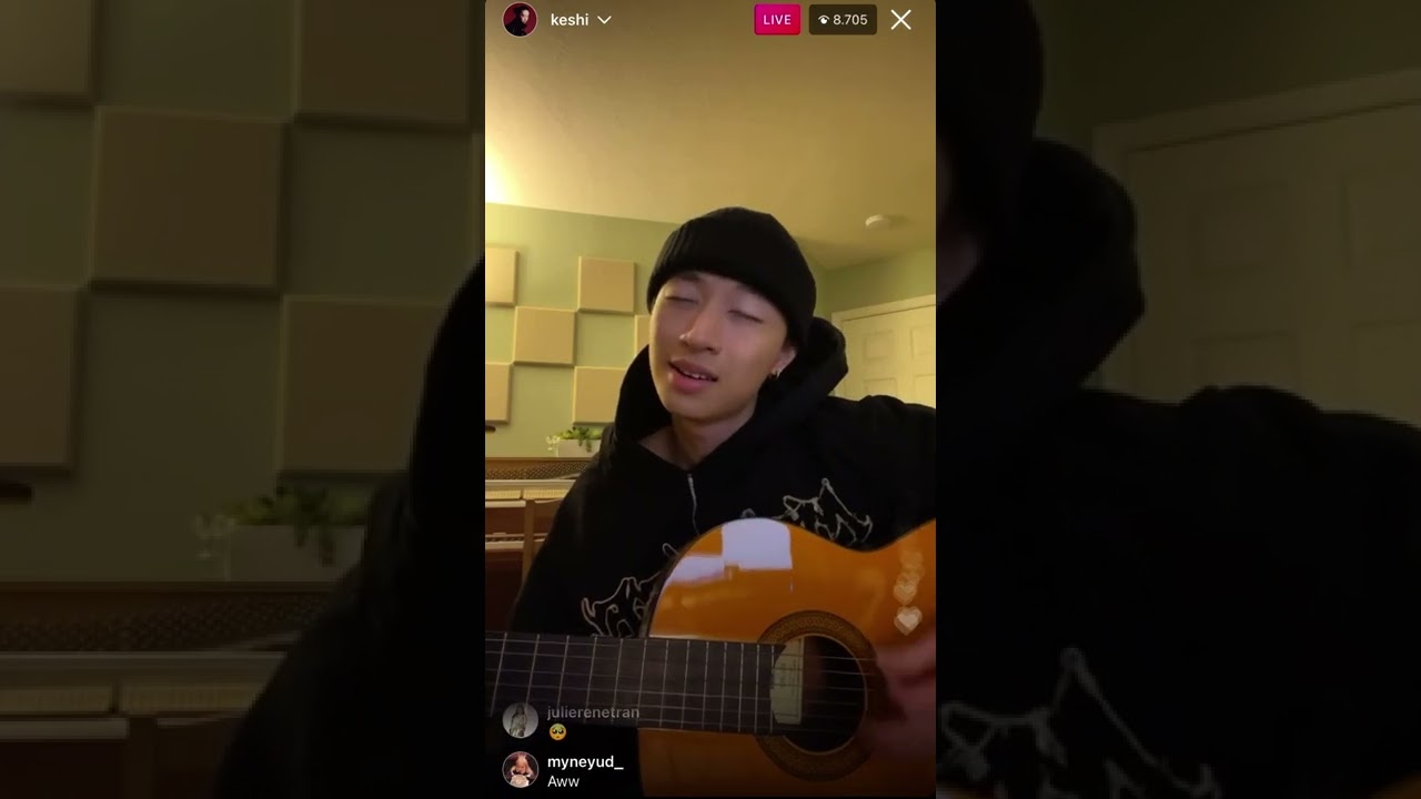 keshi - ANGEL (acoustic) | IGLIVE 040322