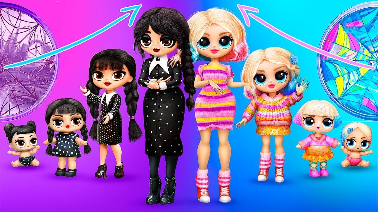 Wednesday ve Enid B&uuml;y&uuml;yor! LOL i&ccedil;in 30 Kendin Yap Tarzı Fikir