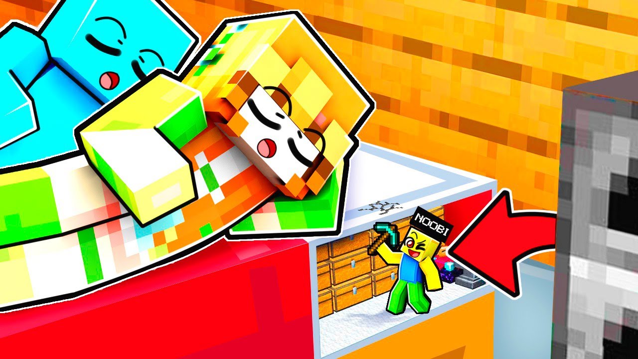 Me INFILTRE en CASA de MIS AMIGOS en Minecraft!